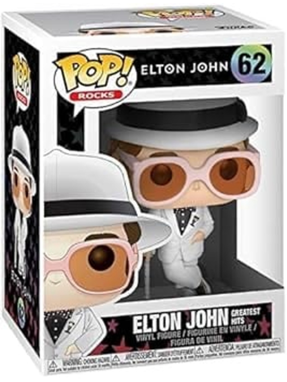 New Funko POP! Rocks Elton John Greatest Hits #62 Vinyl Figure